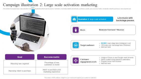 Campaign Illustration 2 Large Scale Centric Marketing To Enhance Brand Connection Infographics Pdf