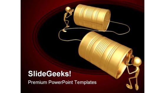Can You Hear Me People PowerPoint Template 0810 Can You Hear Me People PowerPoint Template 0810