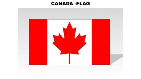 Canada Country PowerPoint Flags