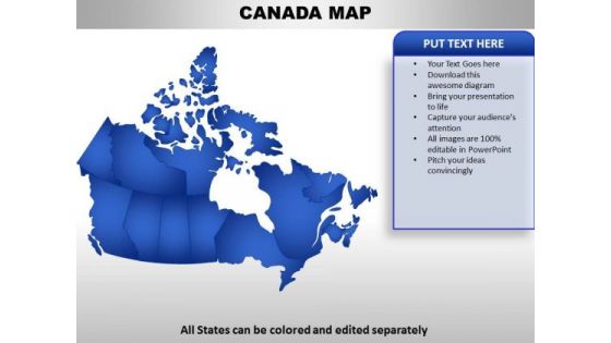 Canada Country PowerPoint Maps