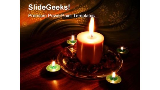 Candles07 Festival PowerPoint Themes And PowerPoint Slides 0411