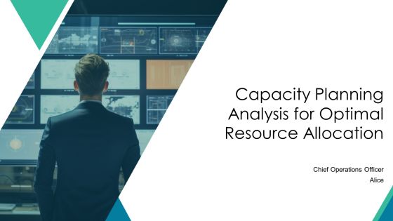 Capacity Planning Analysis For Optimal Resource Allocation PPT Structure AT