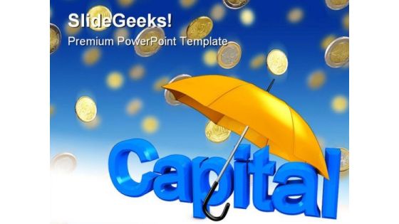 Capital Money PowerPoint Backgrounds And Templates 1210