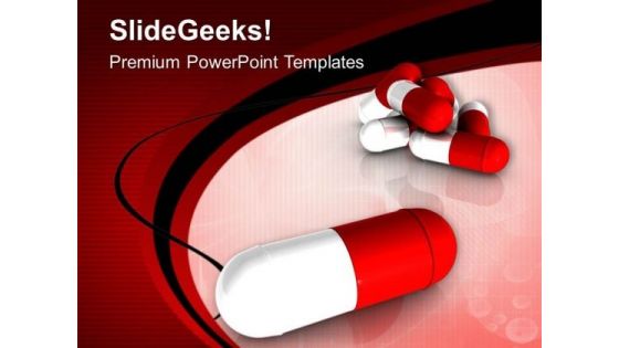 Capsules For Medical Usage PowerPoint Templates Ppt Backgrounds For Slides 0713