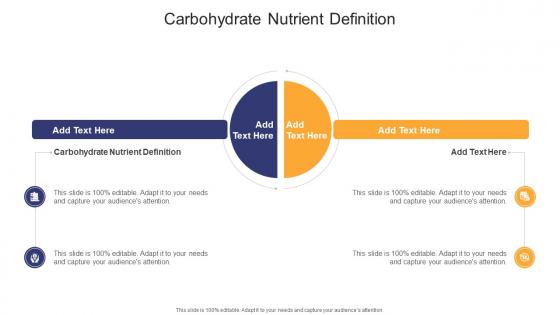 Carbohydrate Nutrient Definition In Powerpoint And Google Slides Cpb