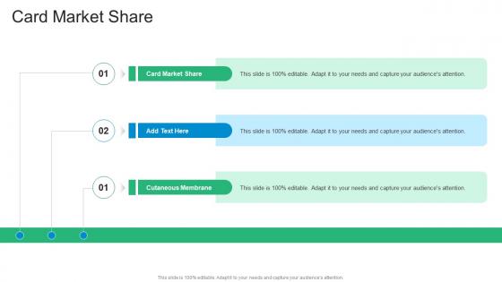 Card Market Share In Powerpoint And Google Slides Cpb