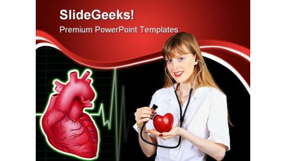 Cardiologist Doctor Medical PowerPoint Backgrounds And Templates 0111