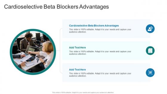 Cardioselective Beta Blockers Advantages In Powerpoint And Google Slides Cpb