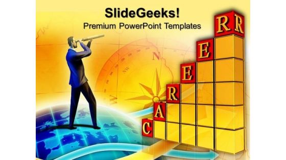 Career Growth Future PowerPoint Templates And PowerPoint Themes 0812