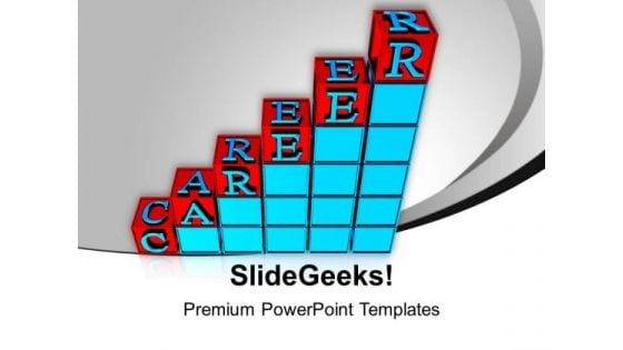 Career Growth Success PowerPoint Templates Ppt Background For Slides 1112