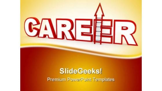 Career Ladder Future PowerPoint Templates And PowerPoint Backgrounds 0311