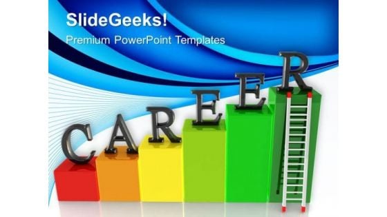 Career Ladder Success PowerPoint Templates And PowerPoint Themes 0512