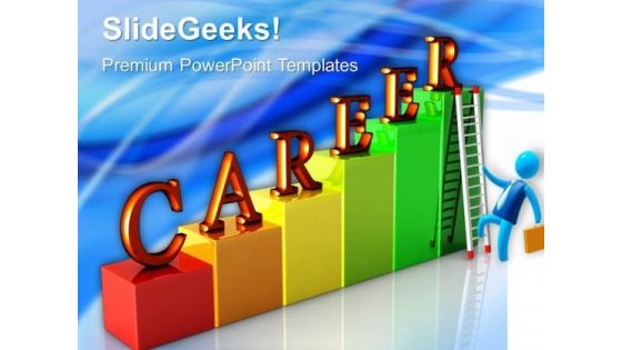 Career Ladders Business PowerPoint Templates And PowerPoint Themes 0612