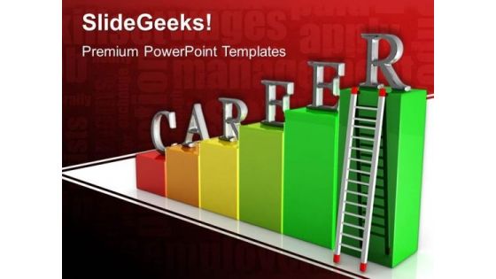 Career Ladders PowerPoint Templates And PowerPoint Themes 0612