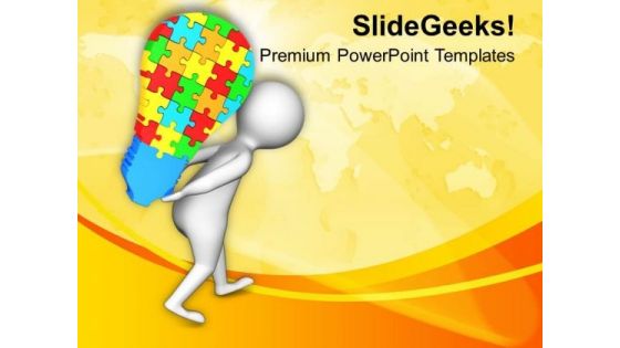 Carry The Idea With You For Success PowerPoint Templates Ppt Backgrounds For Slides 0613 Carry The Idea With You For Success PowerPoint Templates Ppt Backgrounds For Slides 0613
