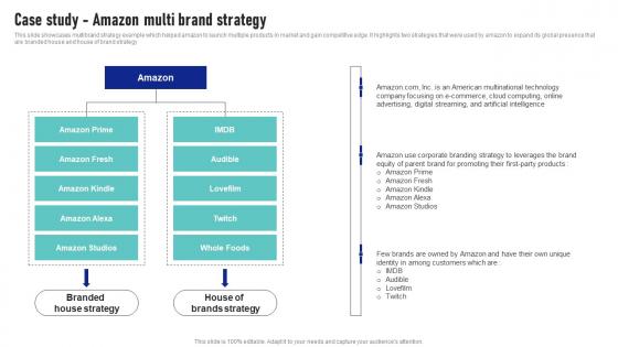 Case Study Amazon Multi Brand Strategy Launching New Product Brand Inspiration Pdf