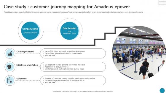 Case Study Customer Journey Mapping For Amadeus Epower Driving Business Success Integrating Product Case Study Customer Journey Mapping For Amadeus Epower Driving Business Success Integrating Product