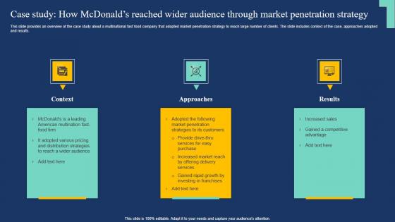 Case Study How Mcdonalds Reached Wider Market Expansion Tactic Themes Pdf