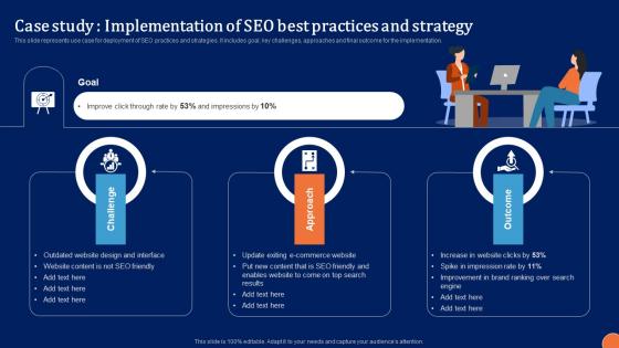 Case Study Implementation Seo Digital Platform Administration For B2B Ecommerce Portrait Pdf