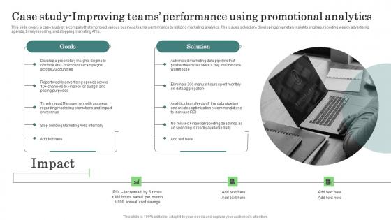 Case Study Improving Teams Major Promotional Analytics Future Trends Inspiration Pdf