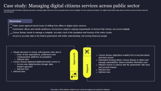 Case Study Managing Digital Citizens Playbook For Managing Us Topics Pdf