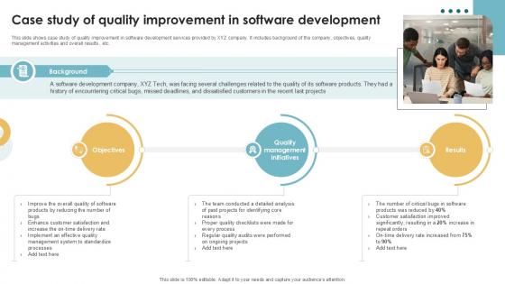Case Study Of Quality Improvement Executing Quality Ppt Sample PM SS V Case Study Of Quality Improvement Executing Quality Ppt Sample PM SS V