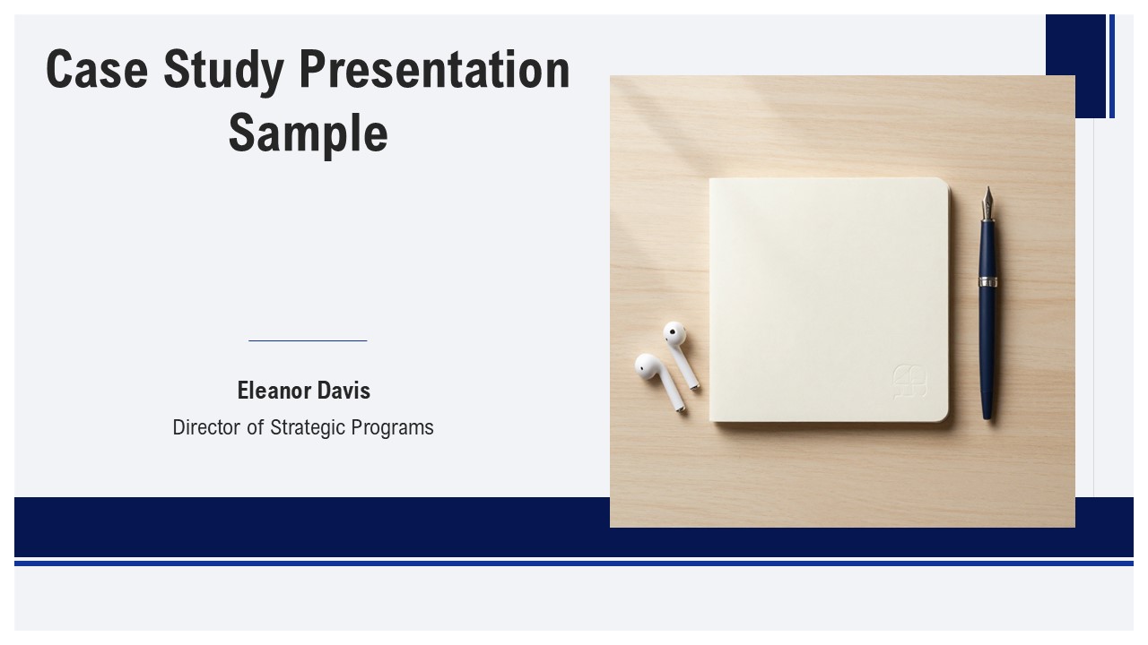 Case Study Presentation Sample PPT Outline VM