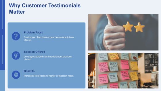 Case Study Testimonials Solutions To Problems PPT Summary AT Slide04