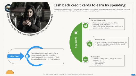 Cash Back Credit Cards To Earn By Spending Swipe Smartly A Practical Guide Fin SS V