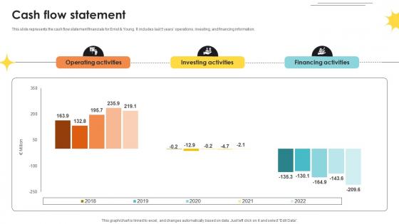 Cash Flow Statement Professional Services And Tax Advisory Company Profile CP SS V