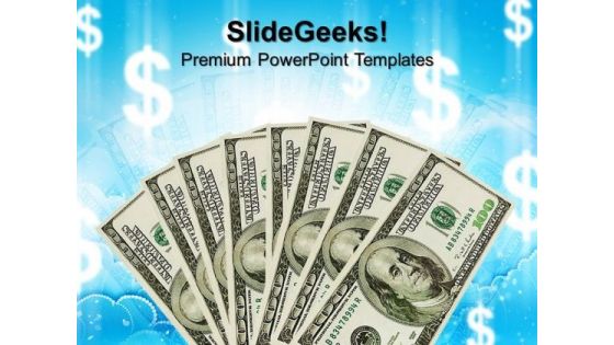 Cash Money Business PowerPoint Templates And PowerPoint Themes 0812