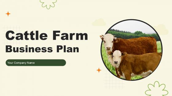 Cattle Farm Business Plan Ppt Presentation Cattle Farm Business Plan Ppt Presentation