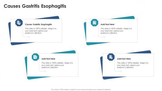 Causes Gastritis Esophagitis In Powerpoint And Google Slides Cpb