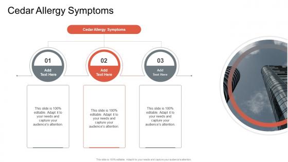 Cedar Allergy Symptoms In Powerpoint And Google Slides Cpb