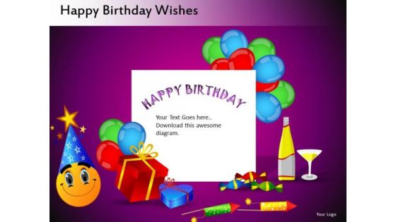 Celebrate Birthdays Editable PowerPoint Templates