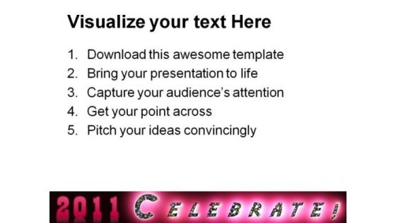 Celebrate Festival PowerPoint Themes And PowerPoint Slides 0411