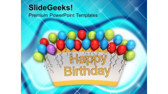 Celebration Theme For Birthday PowerPoint Templates Ppt Backgrounds For Slides 0513