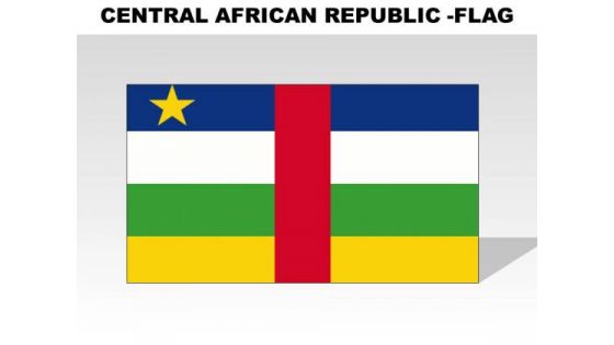 Central African Republic Country PowerPoint Flags