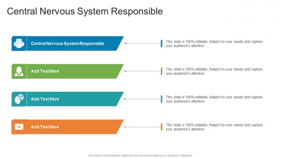 Central Nervous System Responsible In Powerpoint And Google Slides Cpb
