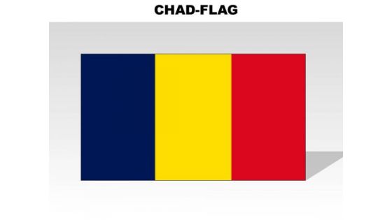 Chad Country PowerPoint Flags