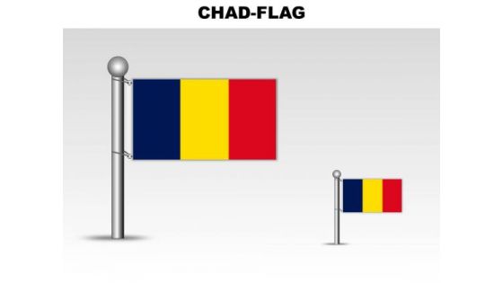 Chad Country PowerPoint Flags