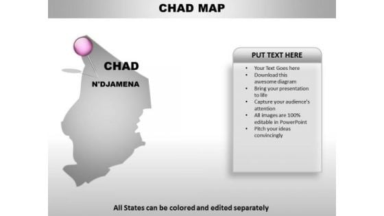 Chad Country PowerPoint Maps Chad Country PowerPoint Maps