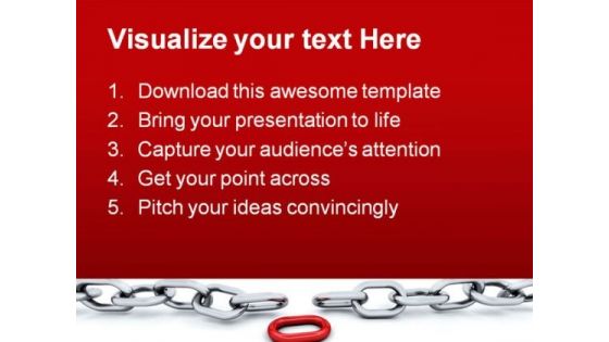 Chain Business PowerPoint Templates And PowerPoint Backgrounds 0511