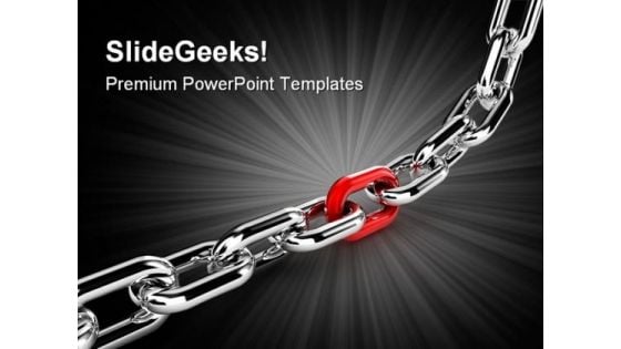 Chain Business PowerPoint Themes And PowerPoint Slides 0211