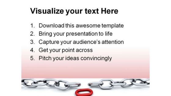 Chain Business PowerPoint Themes And PowerPoint Slides 0511