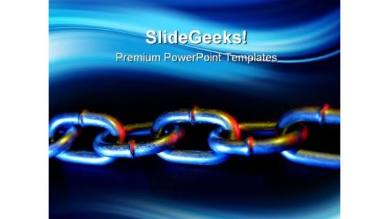Chain Business PowerPoint Themes And PowerPoint Slides 0611 Chain Business PowerPoint Themes And PowerPoint Slides 0611
