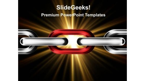 Chain Leadership PowerPoint Templates And PowerPoint Themes 0212