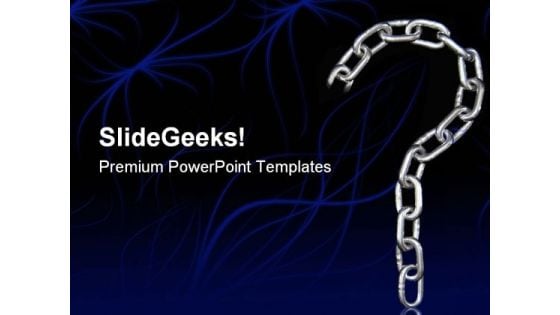 Chain Reaction Business PowerPoint Templates And PowerPoint Backgrounds 0611 Chain Reaction Business PowerPoint Templates And PowerPoint Backgrounds 0611