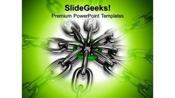 Chain Security PowerPoint Templates And PowerPoint Themes 0612