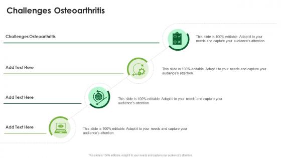 Challenges Osteoarthritis In Powerpoint And Google Slides Cpb